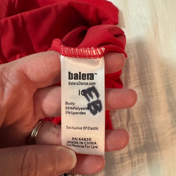 Skeleton Bodysuit Dance Costume Child Medium - Picture 5 of 6